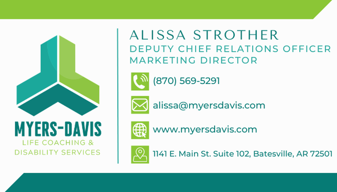 Myers-Davis Life Coaching & Disability Services logo